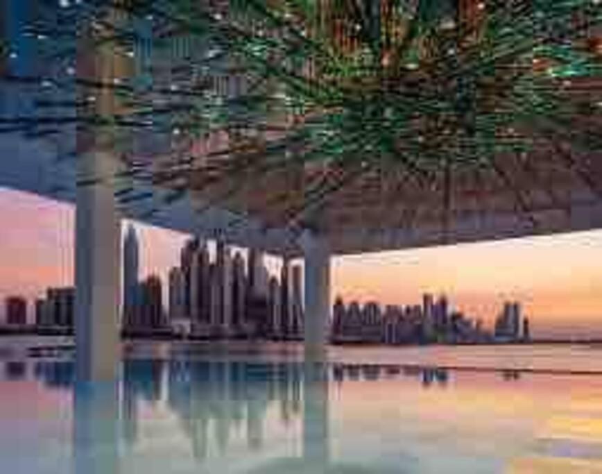 Five Palm Super Luxury Apt With Full Sea Views ดูไบ ภายนอก รูปภาพ