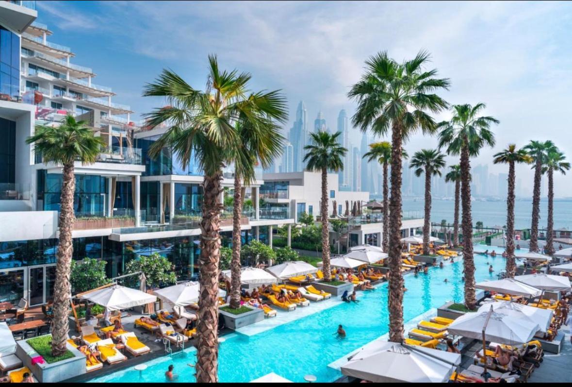 Five Palm Super Luxury Apt With Full Sea Views ดูไบ ภายนอก รูปภาพ