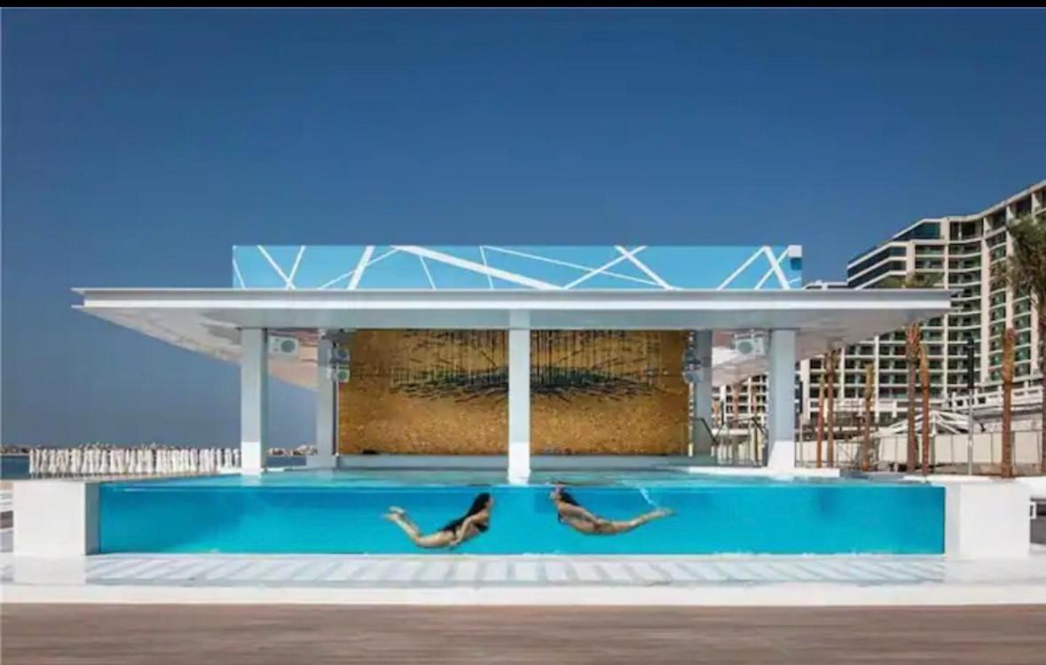 Five Palm Super Luxury Apt With Full Sea Views ดูไบ ภายนอก รูปภาพ