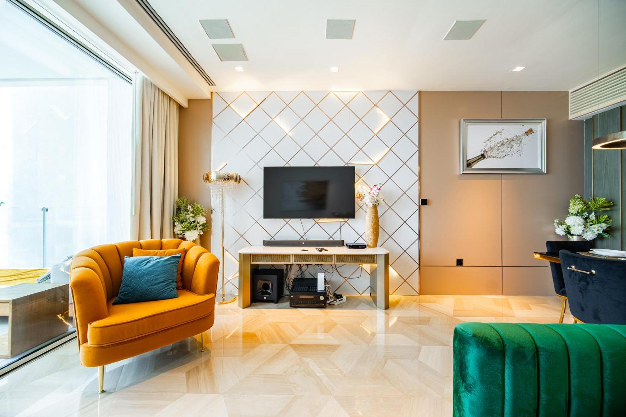 Five Palm Super Luxury Apt With Full Sea Views ดูไบ ภายนอก รูปภาพ