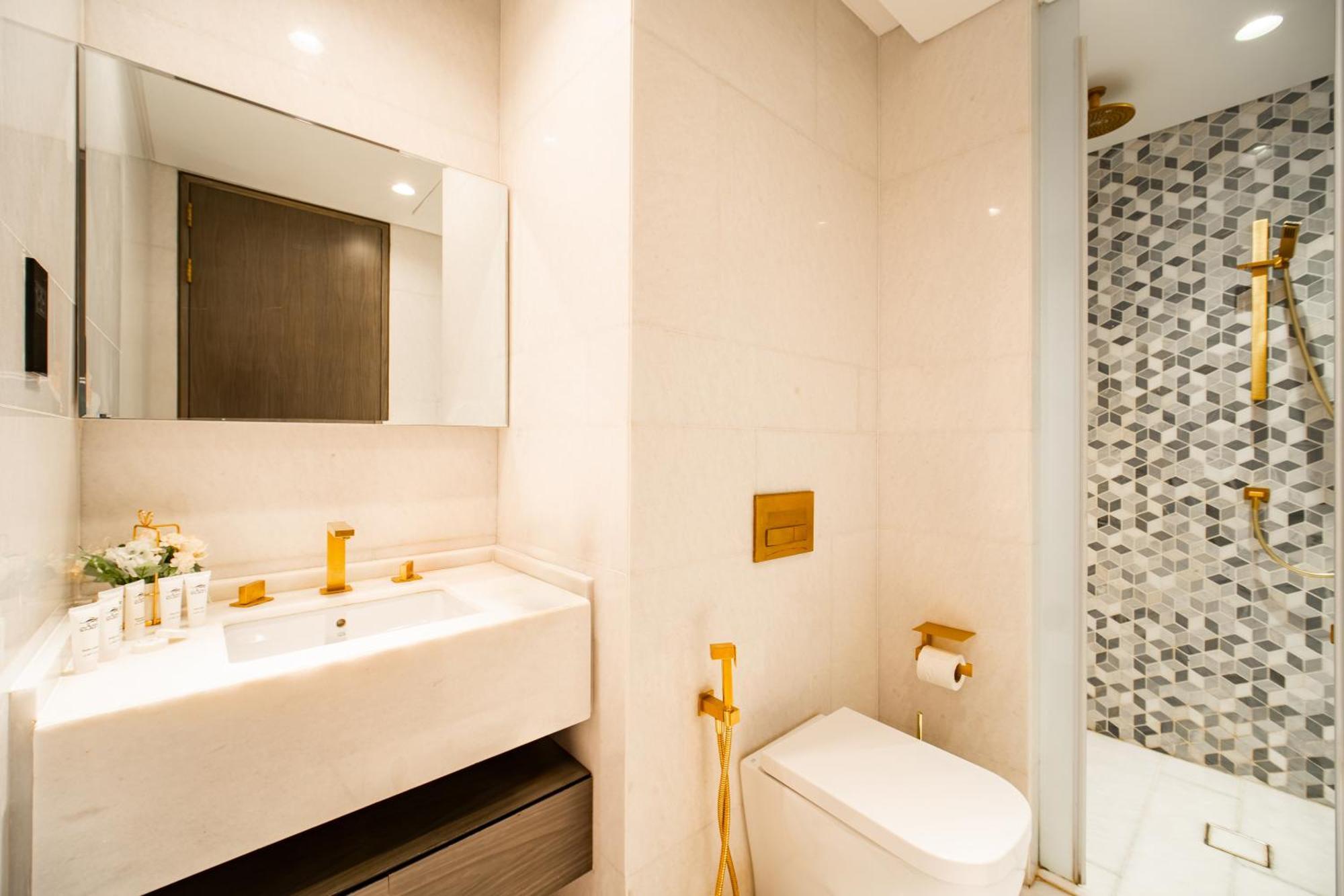 Five Palm Super Luxury Apt With Full Sea Views ดูไบ ภายนอก รูปภาพ